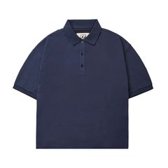 【ラスト1点 4 】BASIC POLO SHIRT / ネイビー