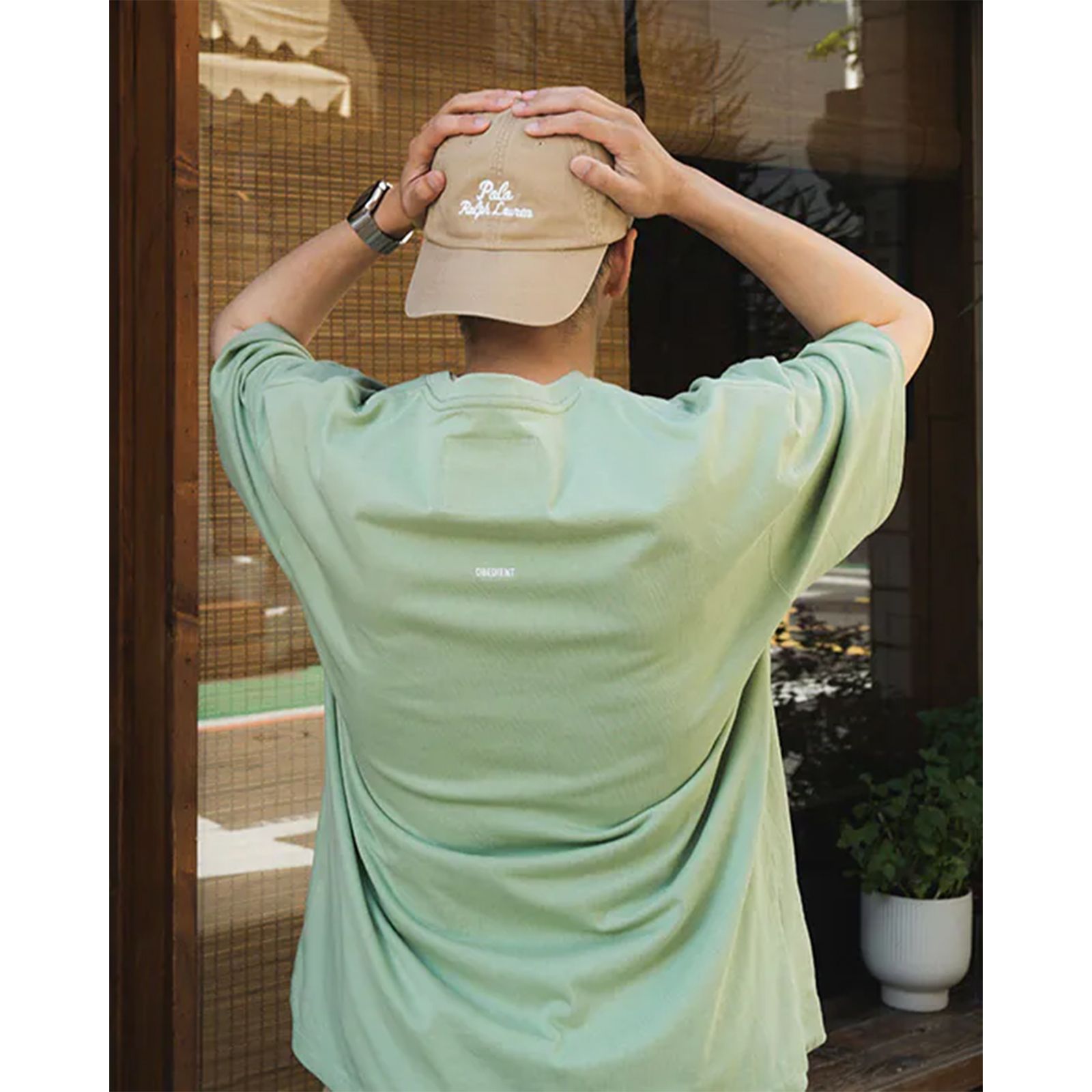 BASIC TEE / セージグリーン