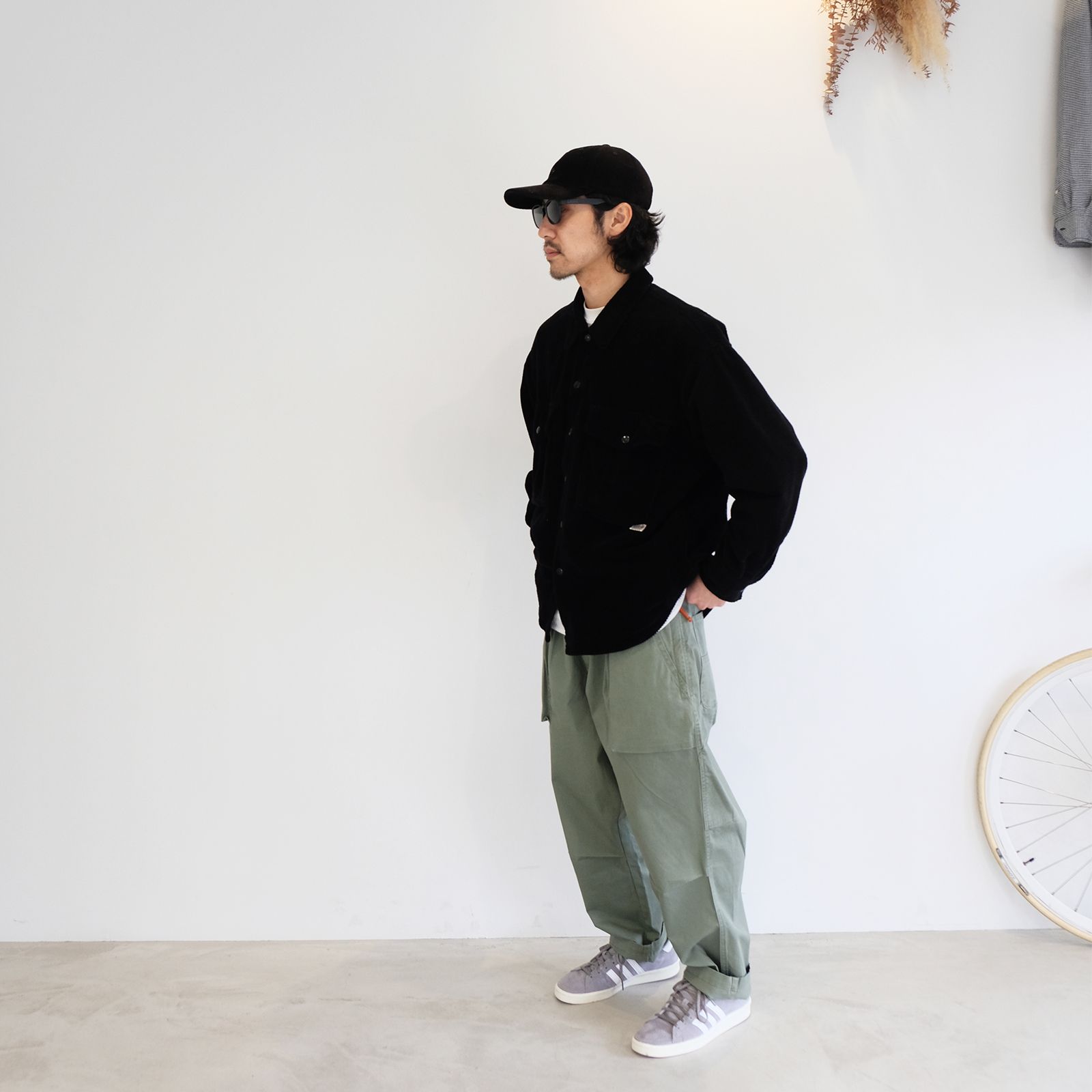 【2024.3.4(mon) 】クールさも意識したコーデュロイジャケコーデ