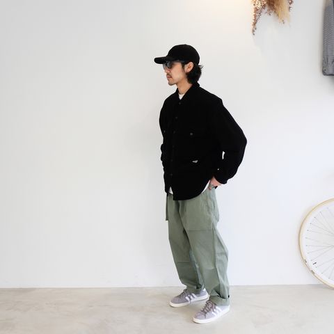 【2024.3.4(mon) 】クールさも意識したコーデュロイジャケコーデ