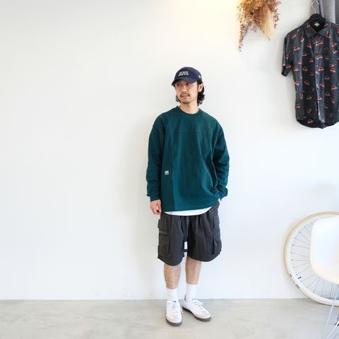 【2024.4.13(sat) 】ロンTEEにハーフパンツは大好物◎