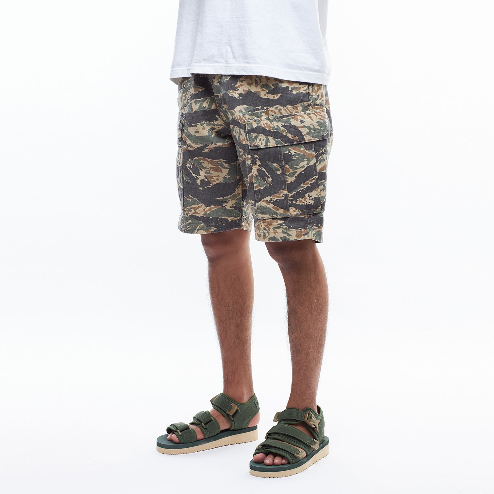 【ラスト1点 32(M)】6 pocket army shorts / タイガーカモ