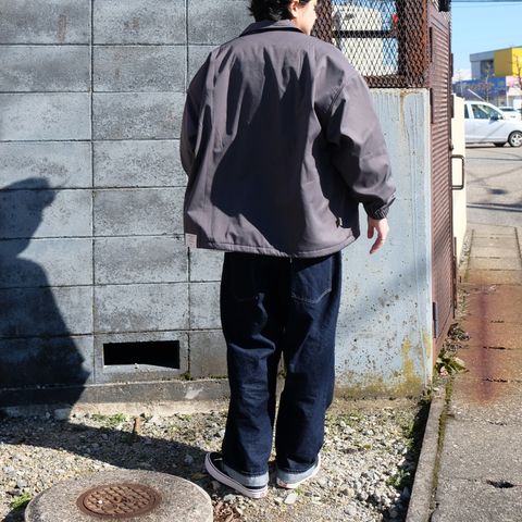 コーチジャケットが丁度良い天候