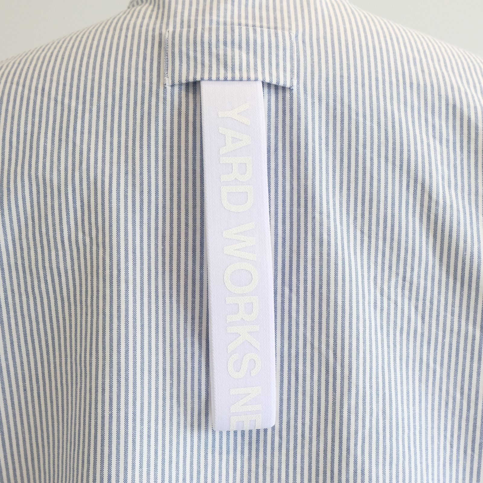 [ラスト1点 L-XL] グッドネイバーズシャツ×YARD WORKS】ヘビーオックス バンドカラーガーデニングシャツ / kei yard shirt