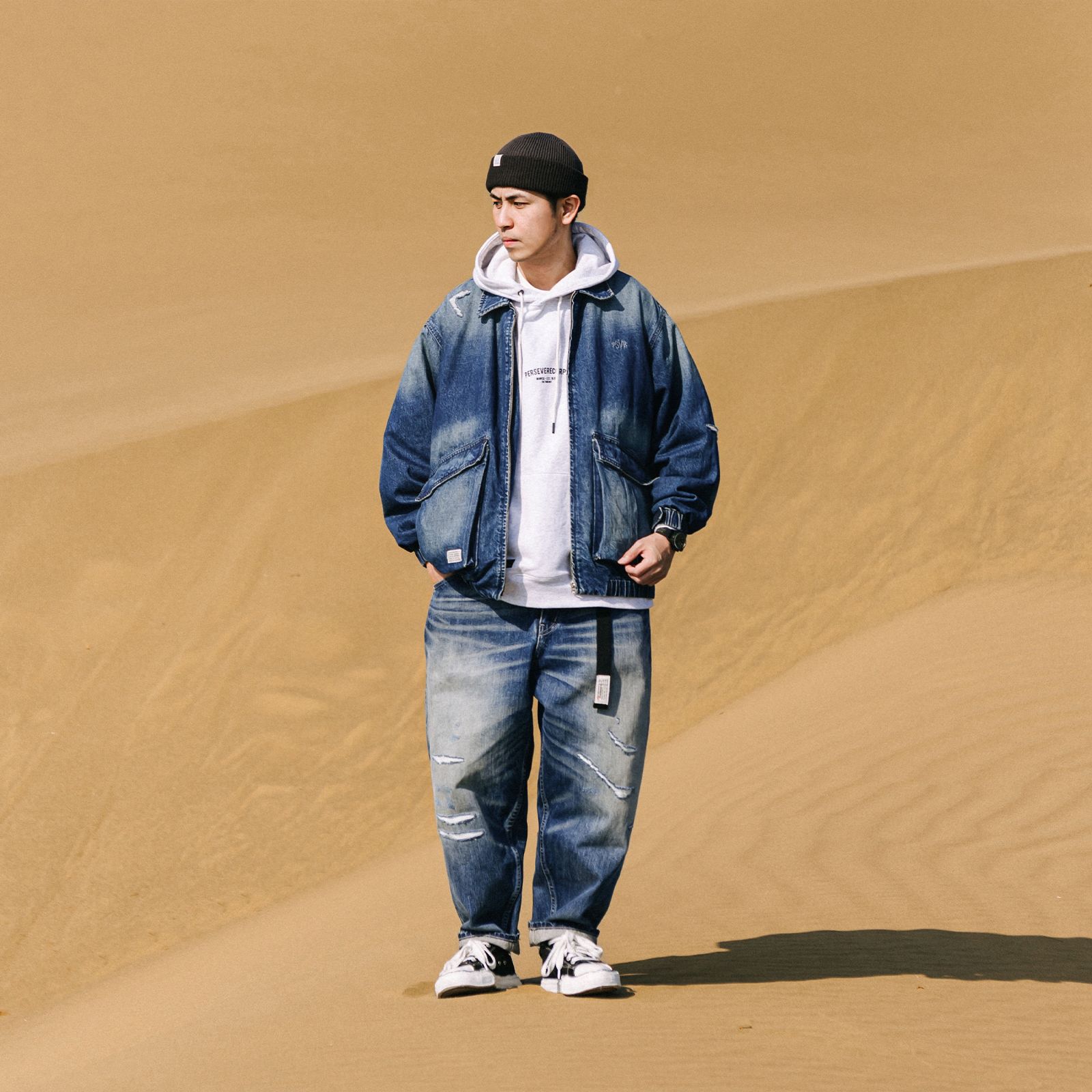 PERSEVERE DENIM JEANS パーシビア デニム ジーンズ PERSEVERE DENIM JEANS パーシビア テーパード デニム - メルカリ