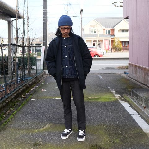 大人のカジュアルスタイルを意識しつつも決めすぎないコートスタイル