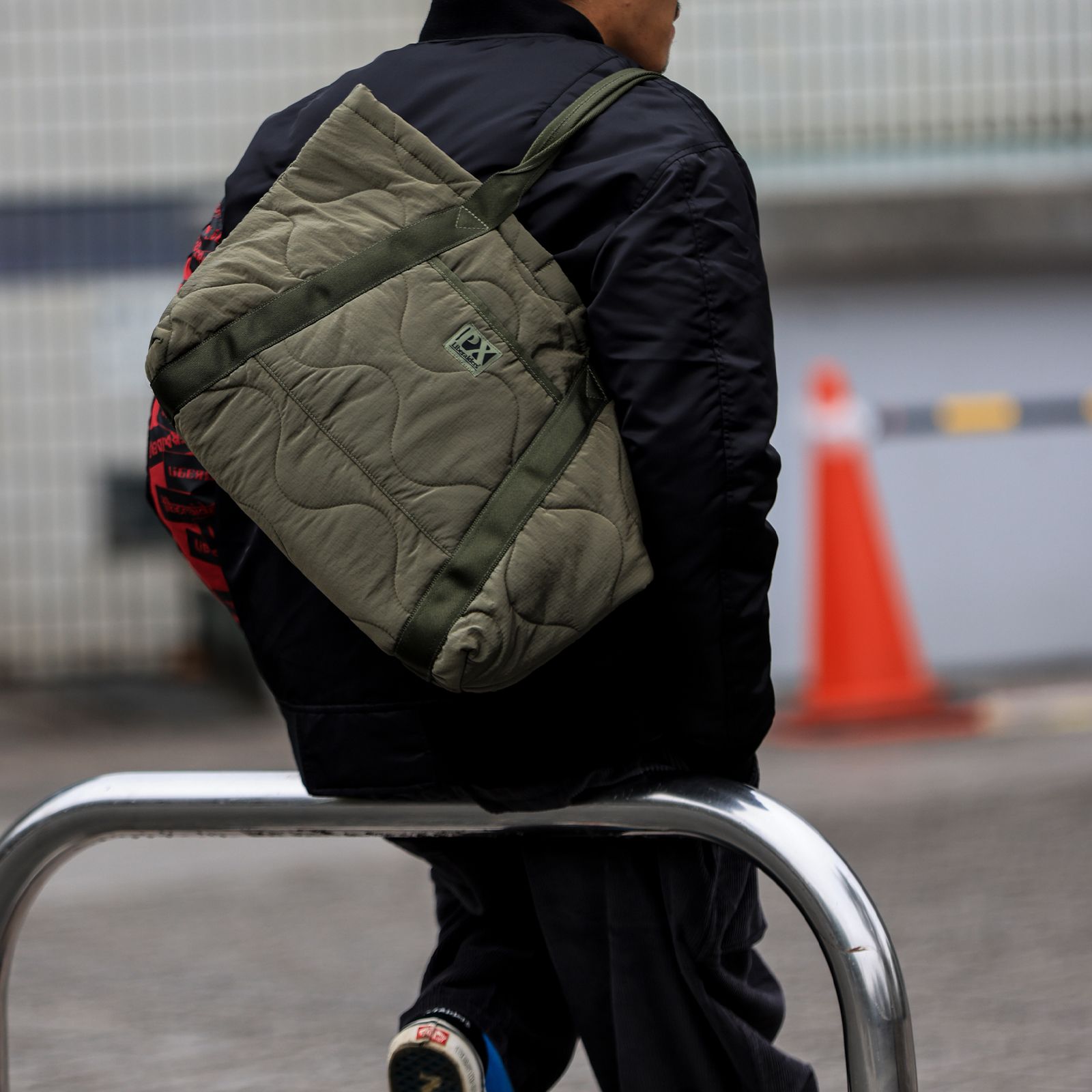 Liberaiders PX - 【ラスト1点】liberaiders px quilted tote / オリーブ | Filo