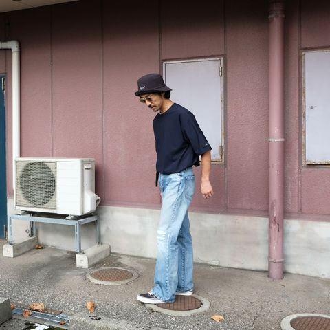 バランスを考慮したTシャツスタイル