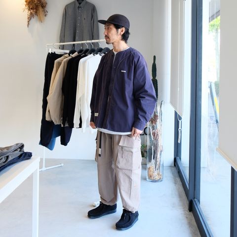 【2023.11.1(wed) 】ベースボールシャツ＋カーゴパンツのストリートコーデ