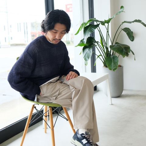 【2024.4.3(wed) 】大人世代におすすめしたいメッシュニットの着こなし