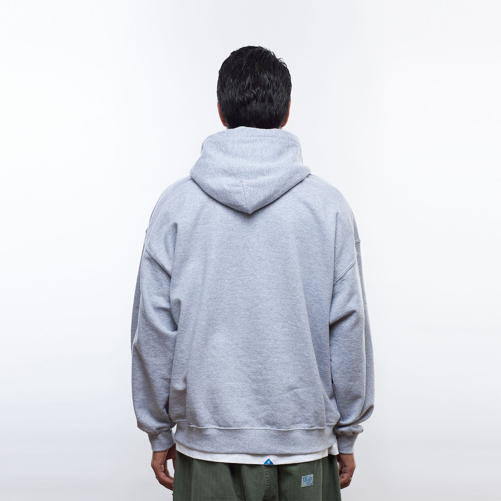 【ラスト1点 XL】og logo pullover hoodie  / グレー