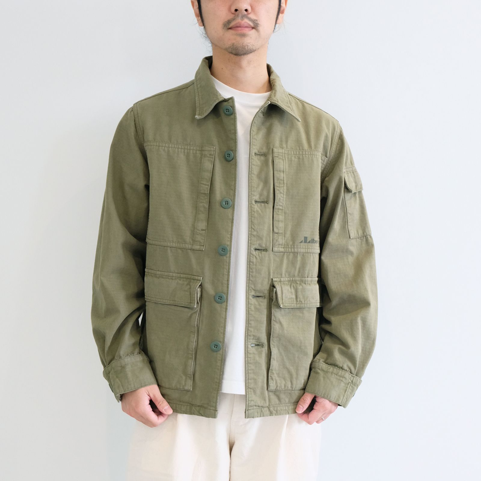 CONFECT 02201-0030 コットンリネンラミーBDUジャケット CONFECT 02201-0030 コットンリネンラミーBDUジャケット