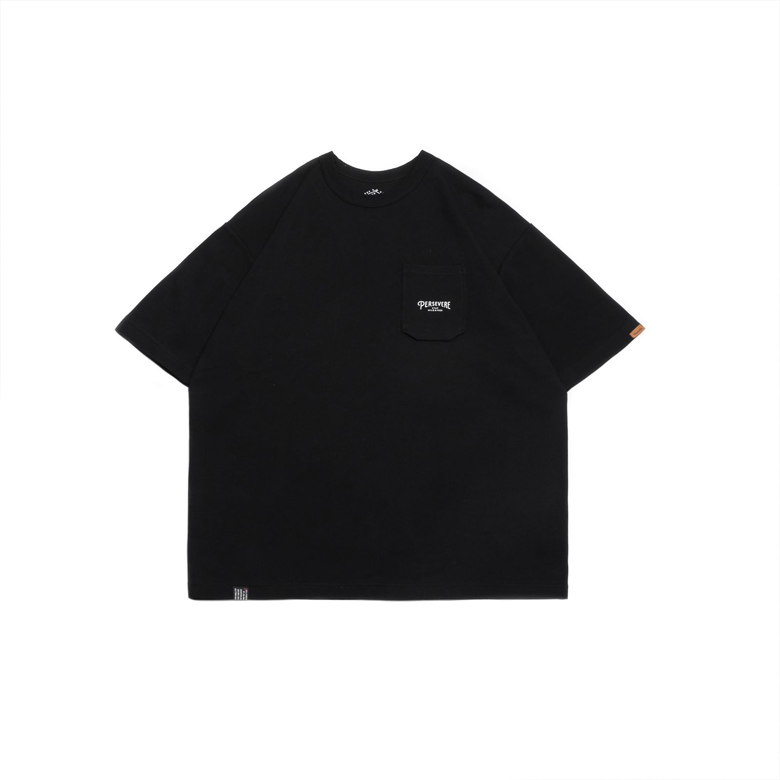 【ラスト1点 L 】hexagonal pocket classic t-shirt / ブラック