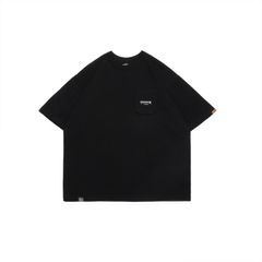 【ラスト1点 L 】hexagonal pocket classic t-shirt / ブラック
