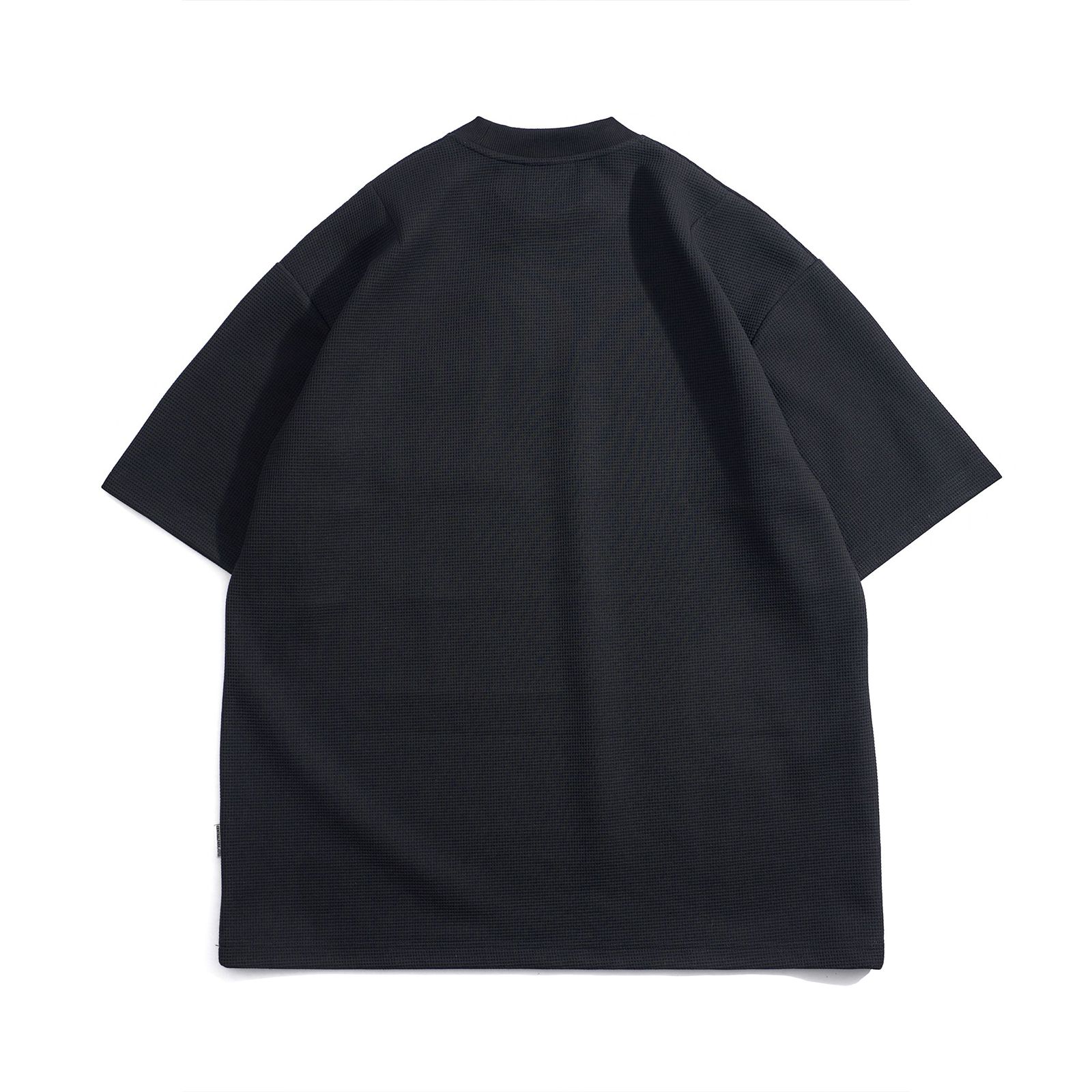 【ラスト1点 3 】Crew Neck Heavy Thermal Tee / ブラック