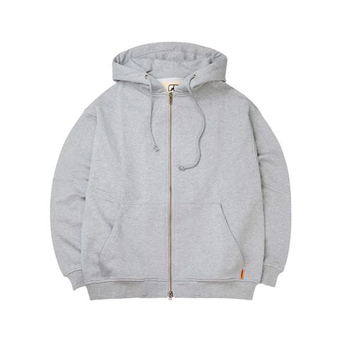 OBEDIENT - classic sweat zip hoodie / グレー | Filo 