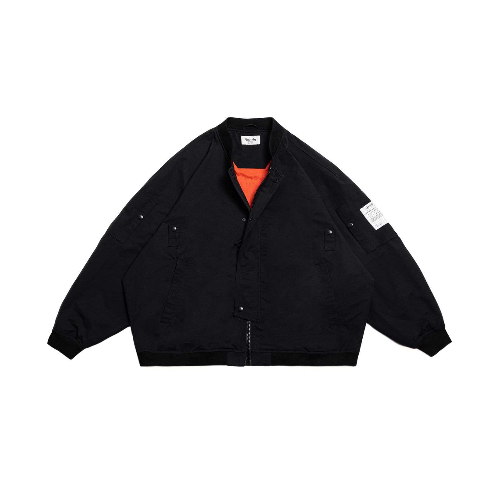 【ラスト1点 XL】utility ma-1 jacket / ブラック