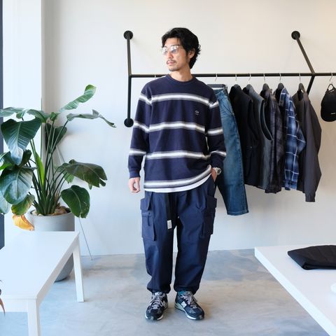 【2023.10.30(mon) 】ネイビーでまとめました