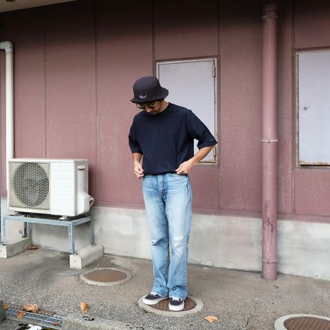 バランスを考慮したTシャツスタイル