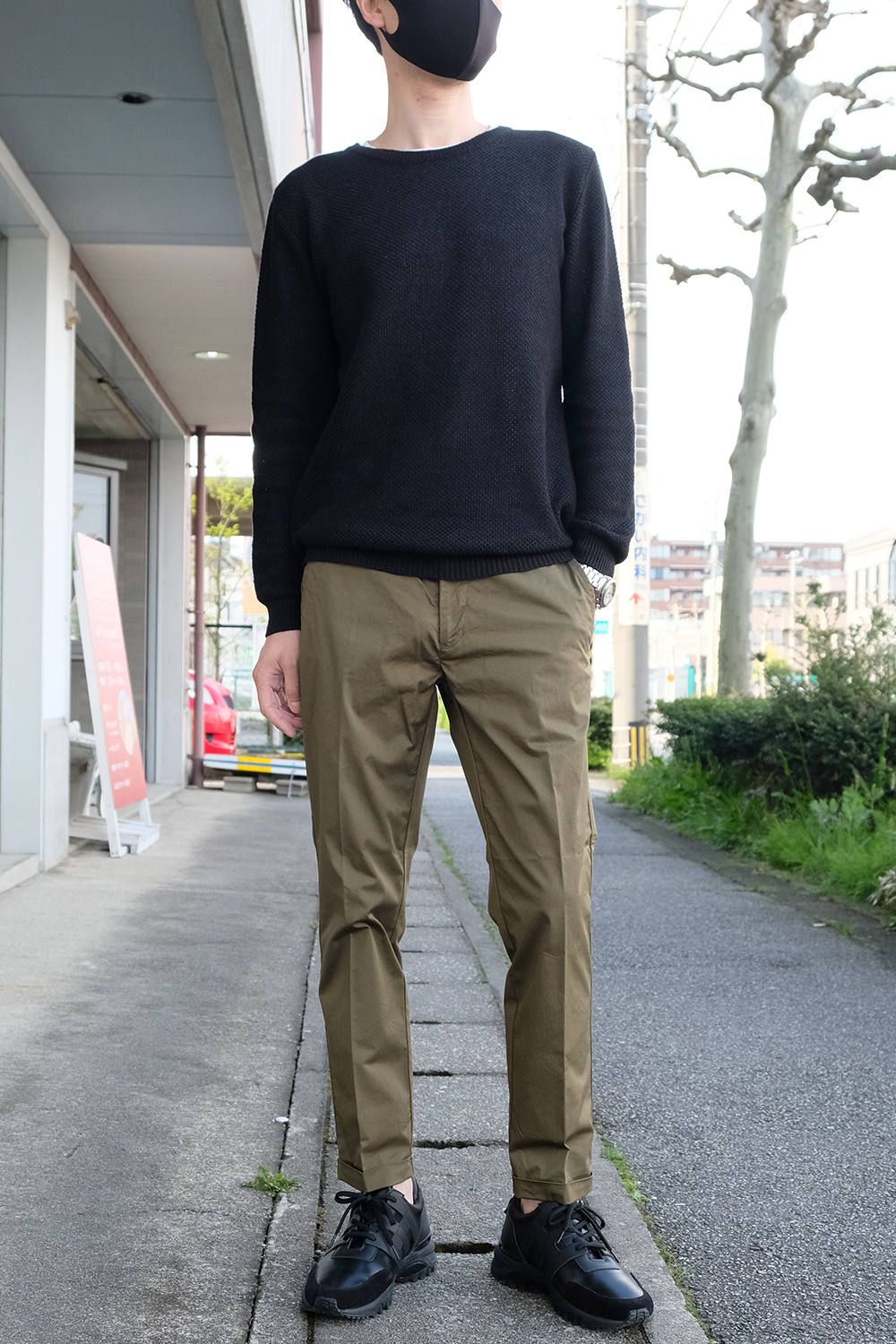 渋さのあるオヤジに着て欲しいという願望でコーディネート