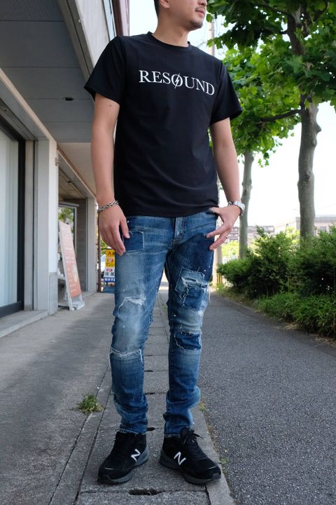 リサウンドクロージング人気のラッシュガードTEEをタウンユースに着こなす