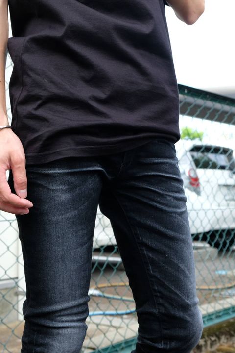 『上品に男らしく』を意識したTシャツスタイル
