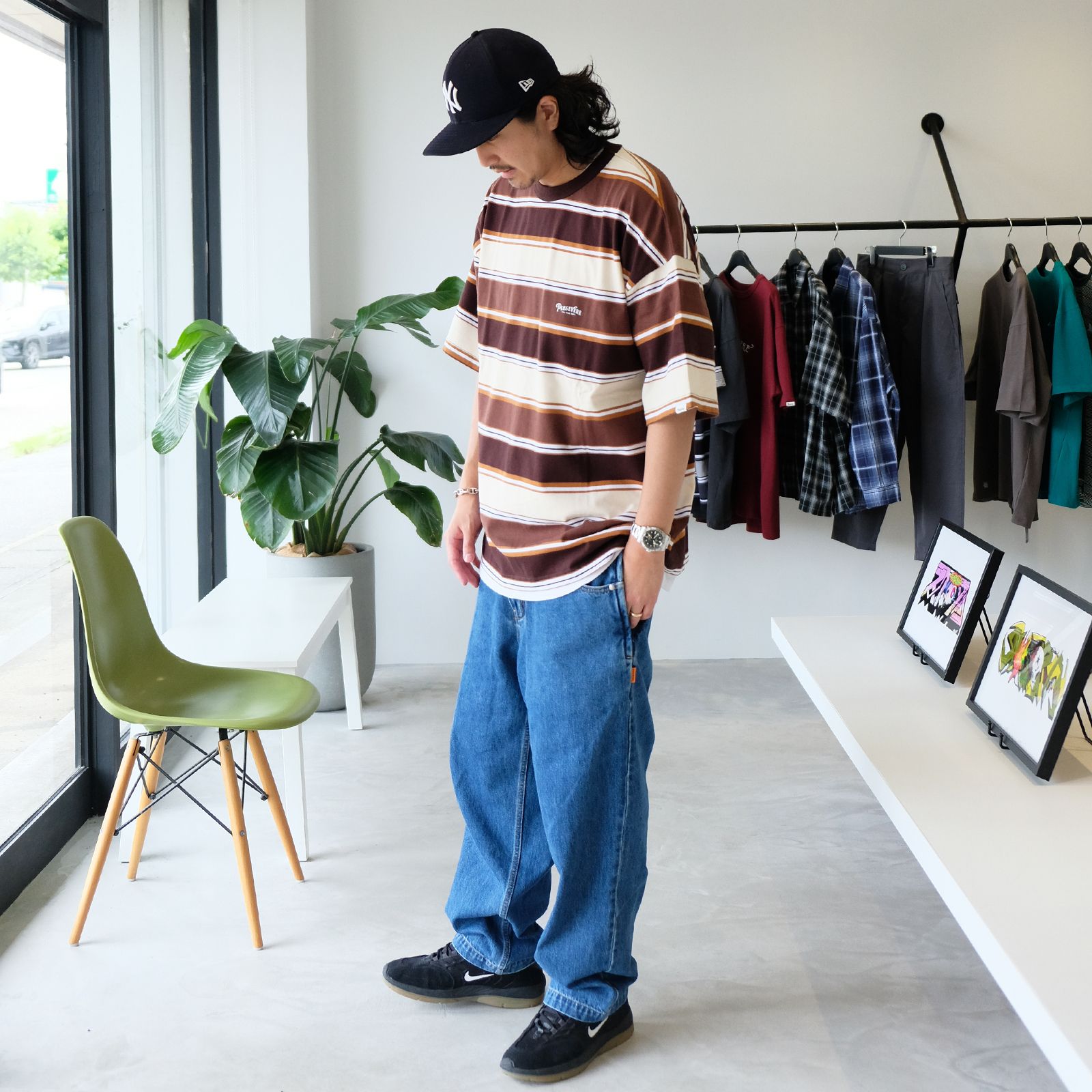 シンプル好みな僕らが好んでセレクトするストライプTEE