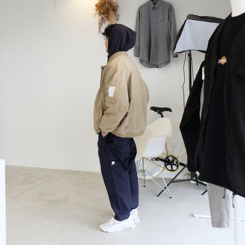 【2024.1.22(mon) 】MA-1にフーディーを好きな配色で