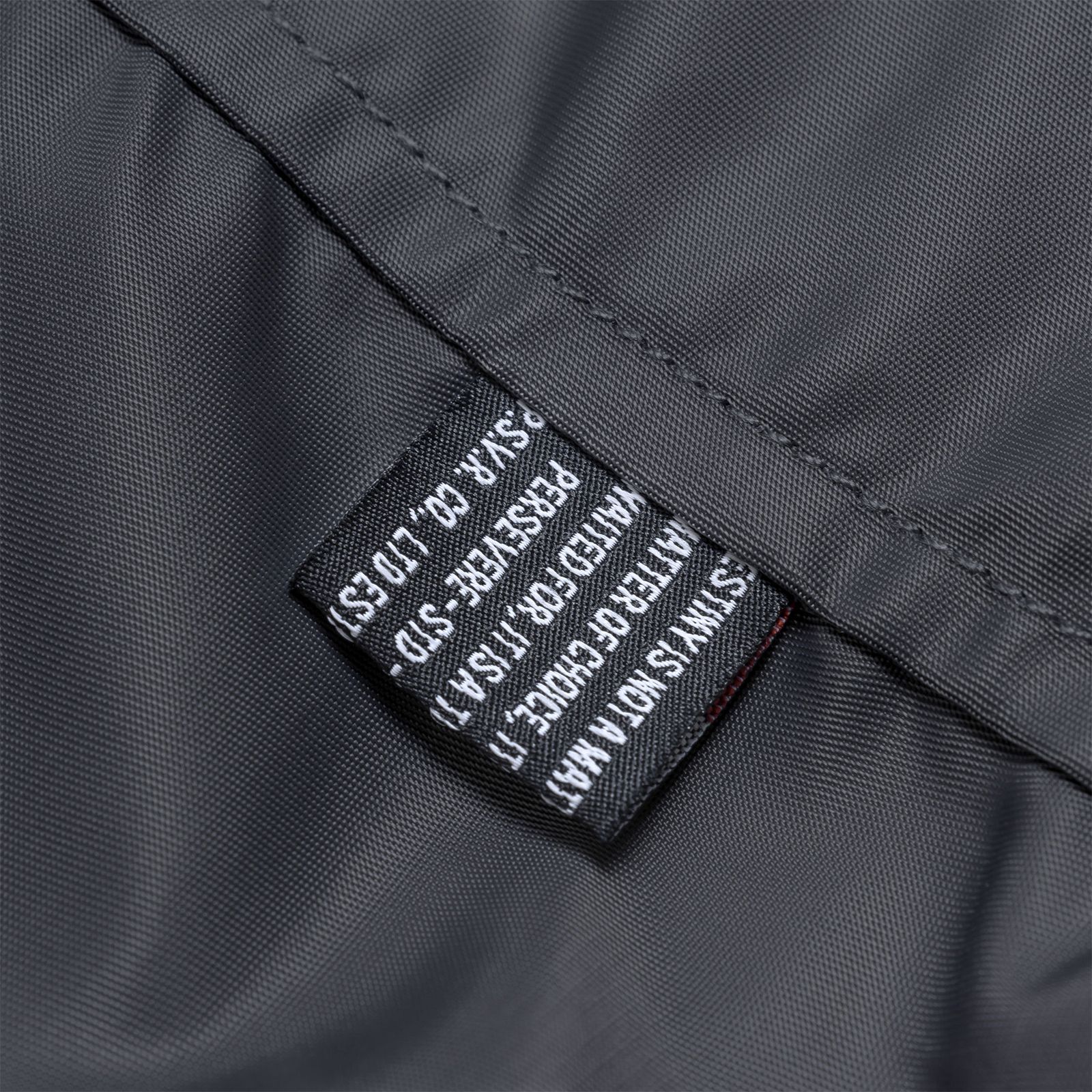 【ラスト1点 L 】water-repellent padded ma-1 jacket / ダークグレー