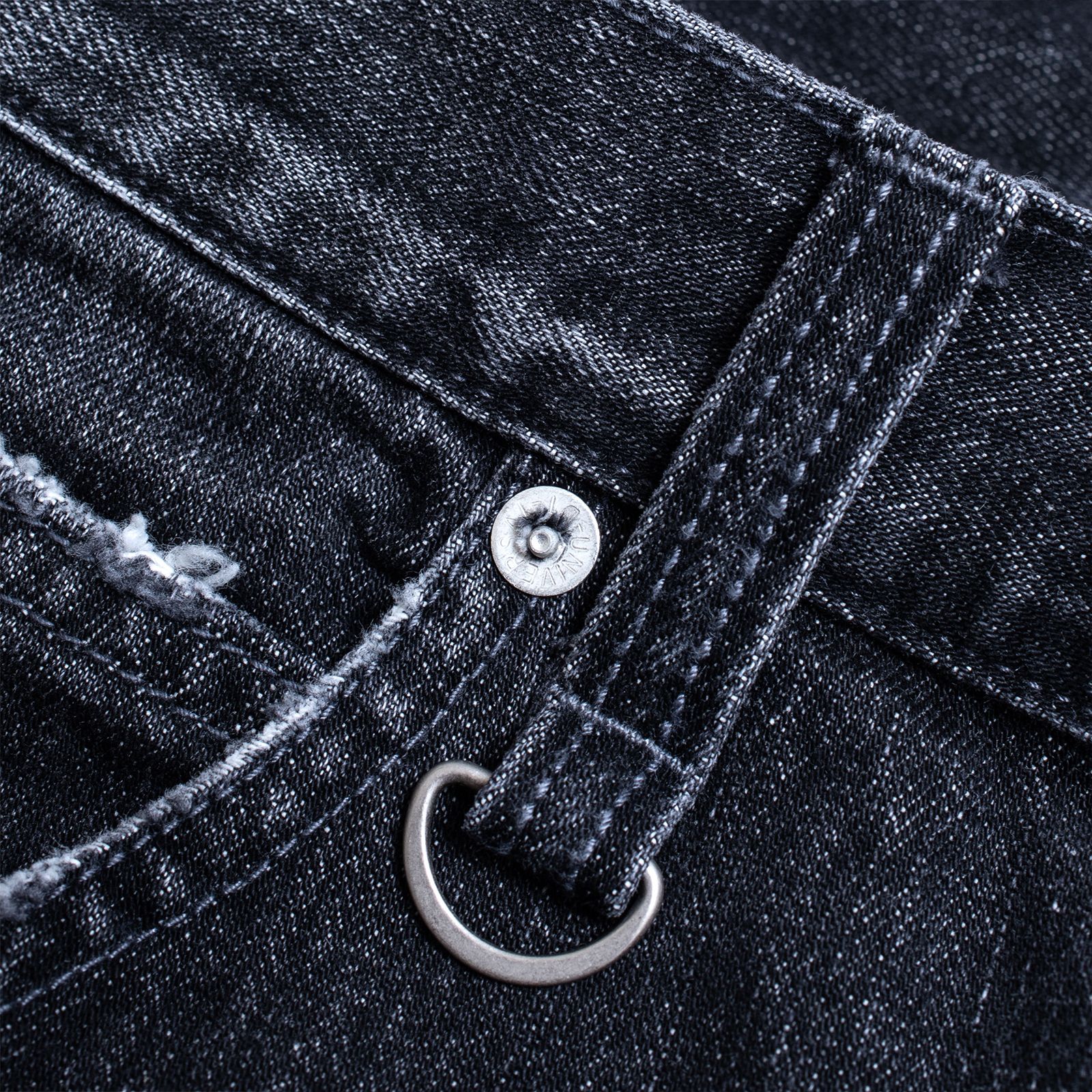 Persevere - 【ラスト1点 XL】distressed selvedge denim jeans Persevere - 【ラスト1点 XL】distressed selvedge denim jeans