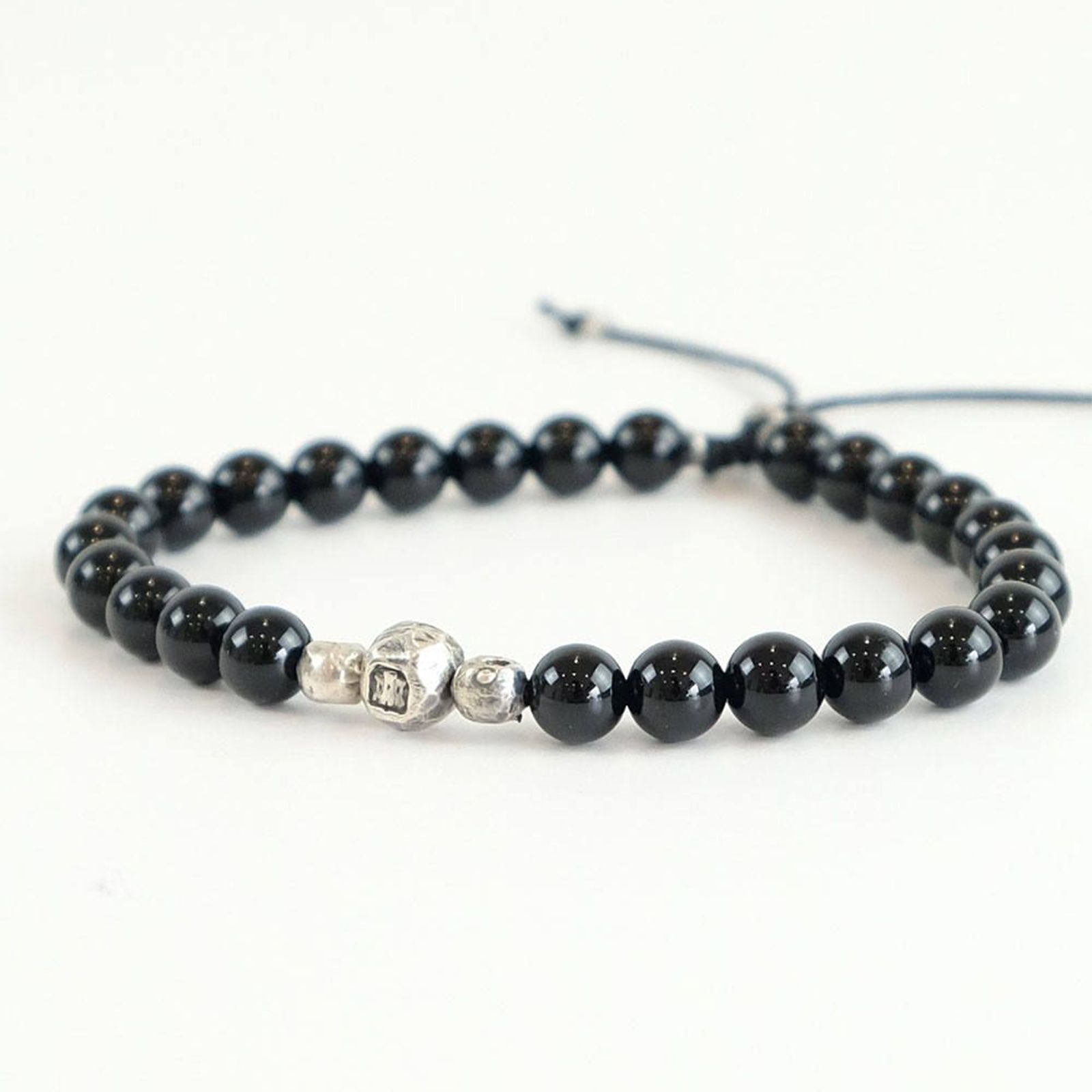 amp japan - hallmark beads blacelet -onyx- / ホールマークビーズ