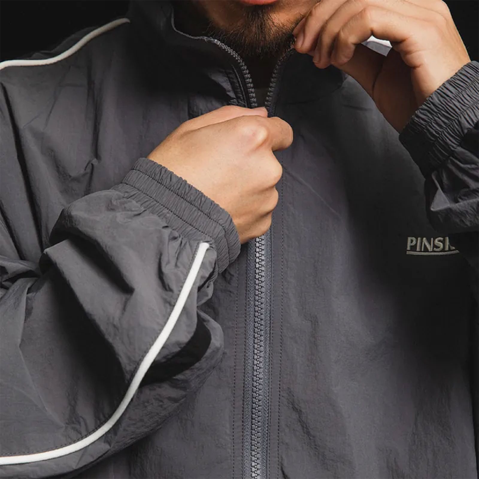 【ラスト1点 L 】TRACK JACKET / グレー
