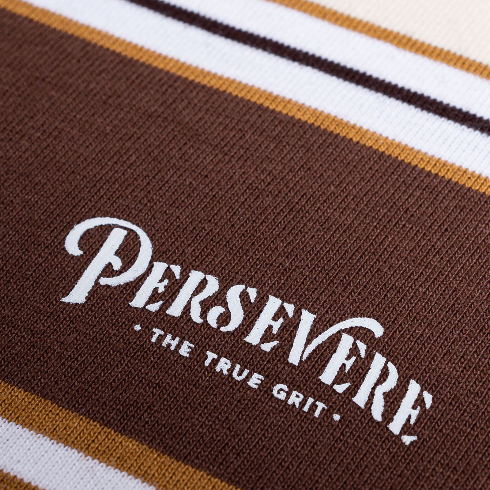 【ラスト1点 L 】gradient stripe t-shirt / オレンジ&ブラウン