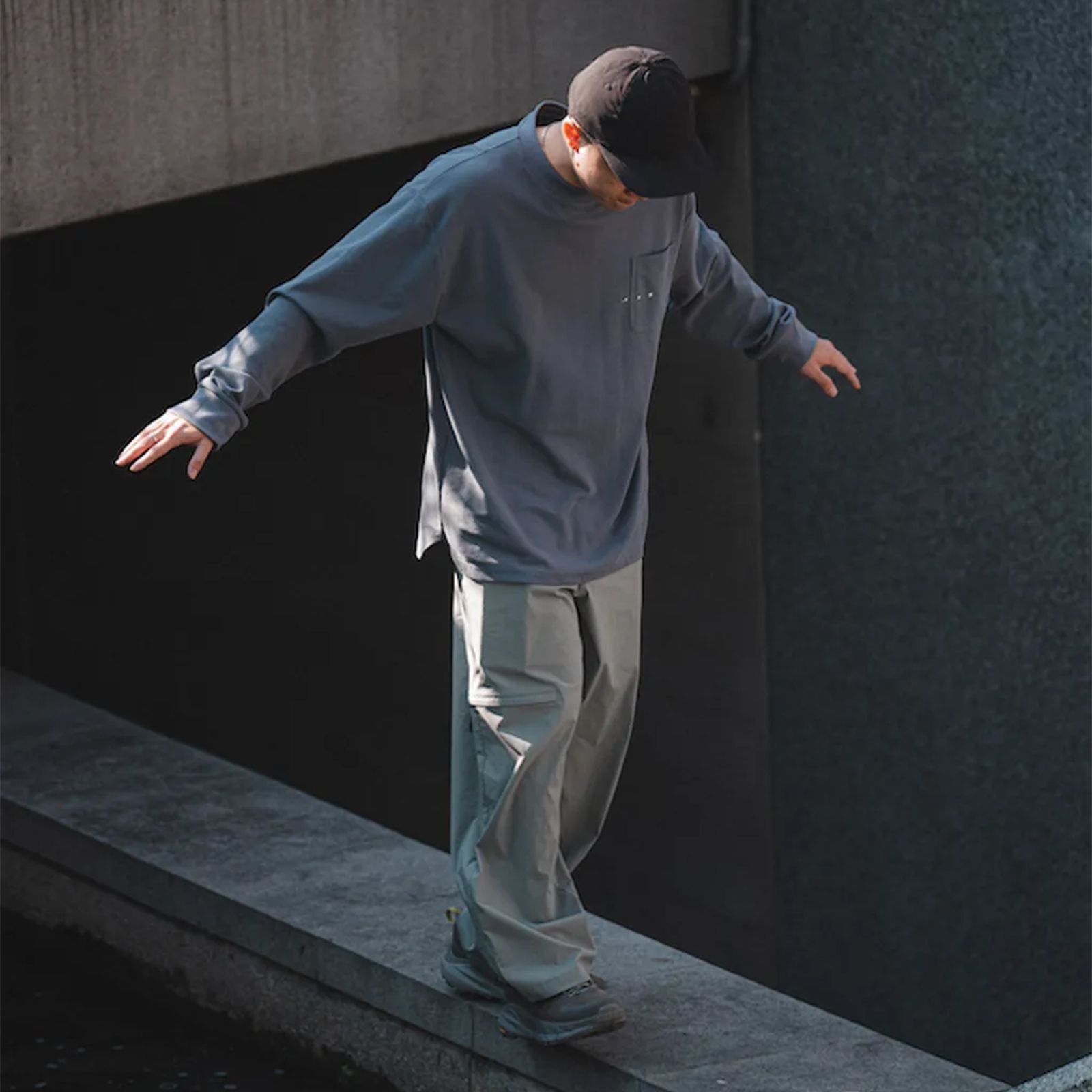 【ラスト1点 3 】New stand pants / オリーブ