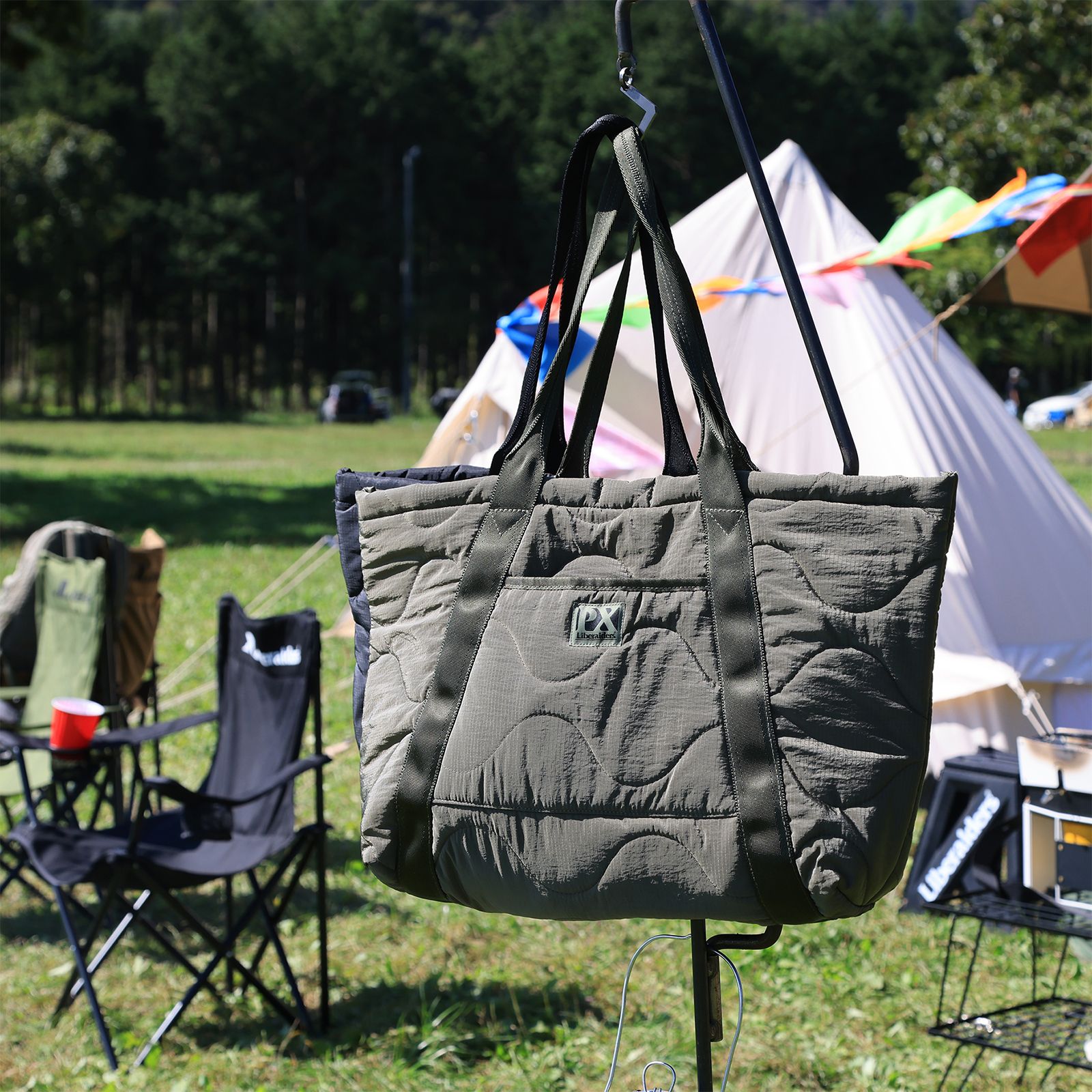 【ラスト1点】liberaiders px quilted tote / オリーブ