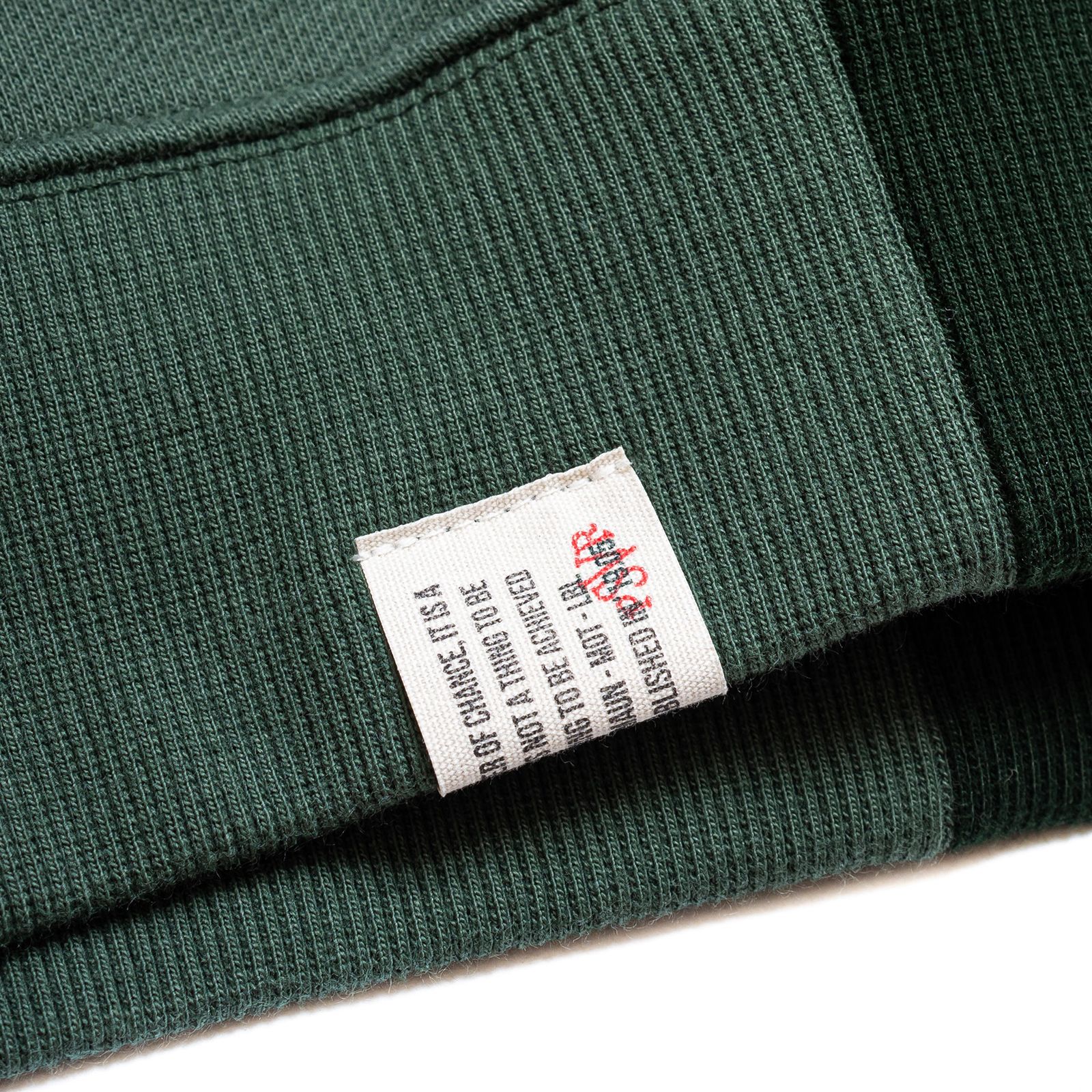 two-tone spliced sweatshirt / ライトグリーン×ダークグリーン
