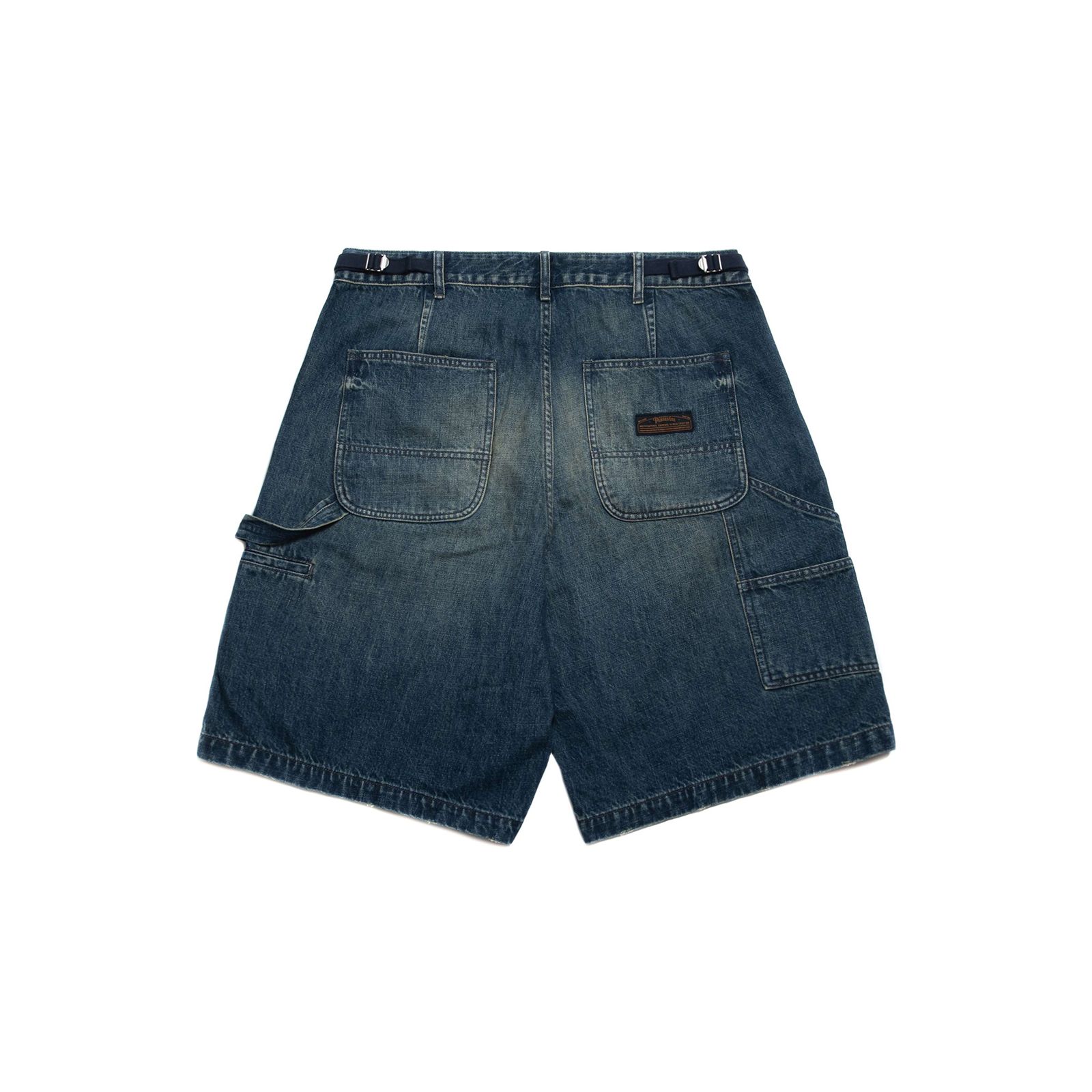 【ラスト1点 XL 】hige denim shorts / ブルー