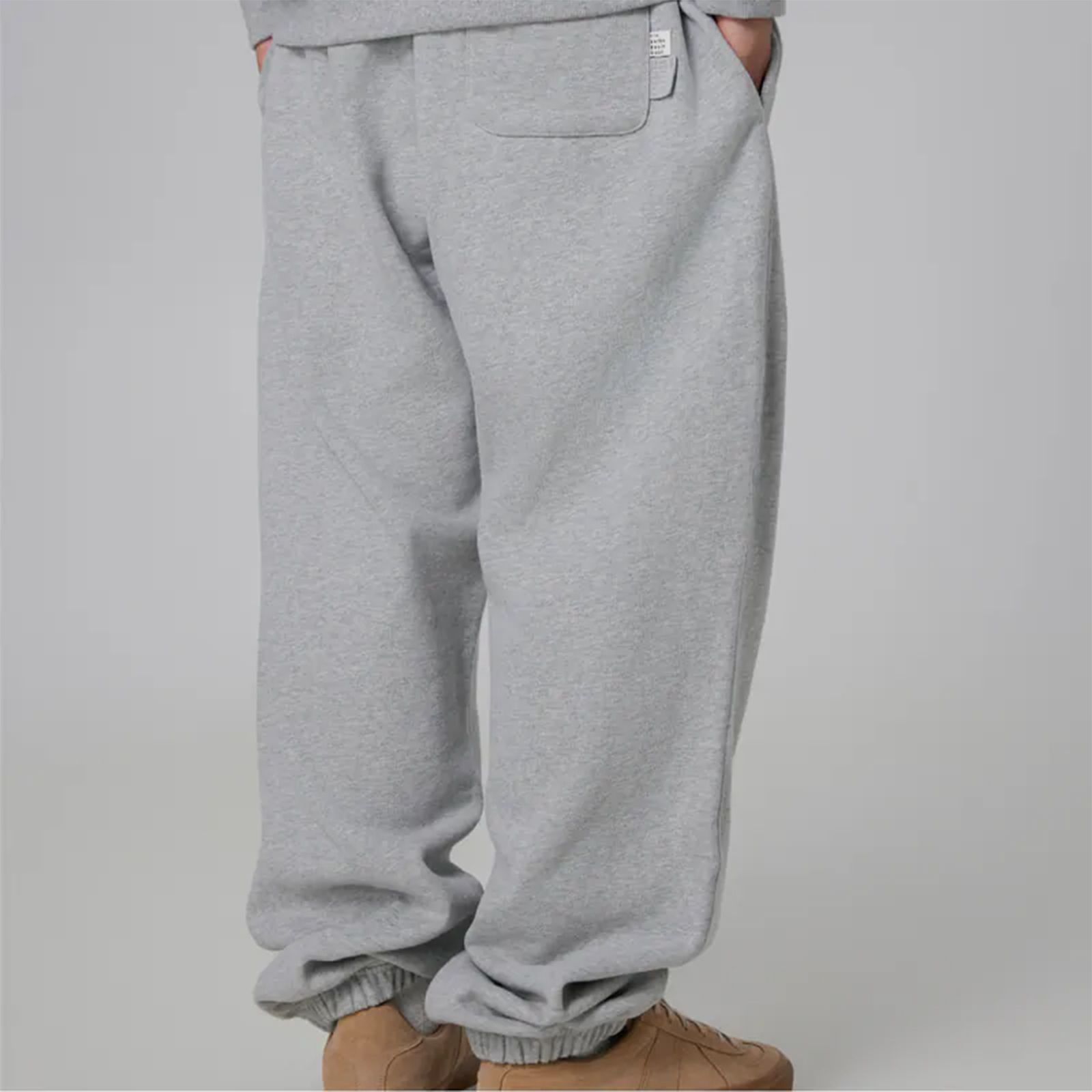 velvet sweat pants / グレー