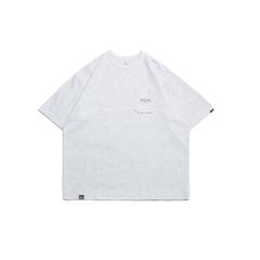 【ラスト1点 S 】hexagonal pocket classic t-shirt / ヘザーホワイト