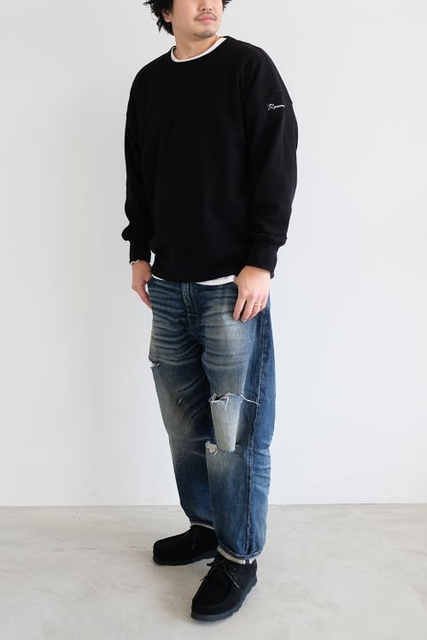 シンプルだからこそ際立つデニムの男前な表情