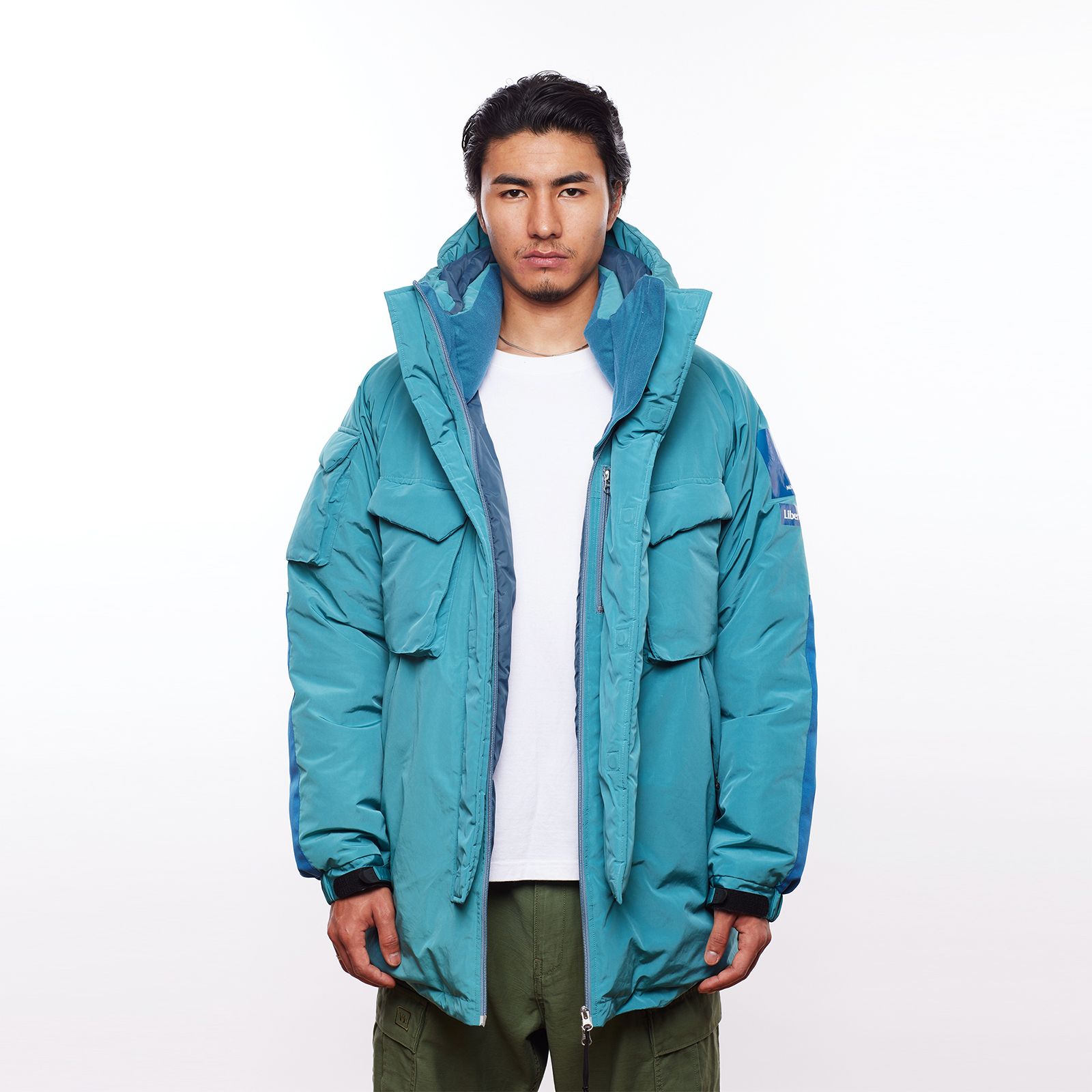 【ラスト1点 L】level 8 tactical down jacket / ブルー