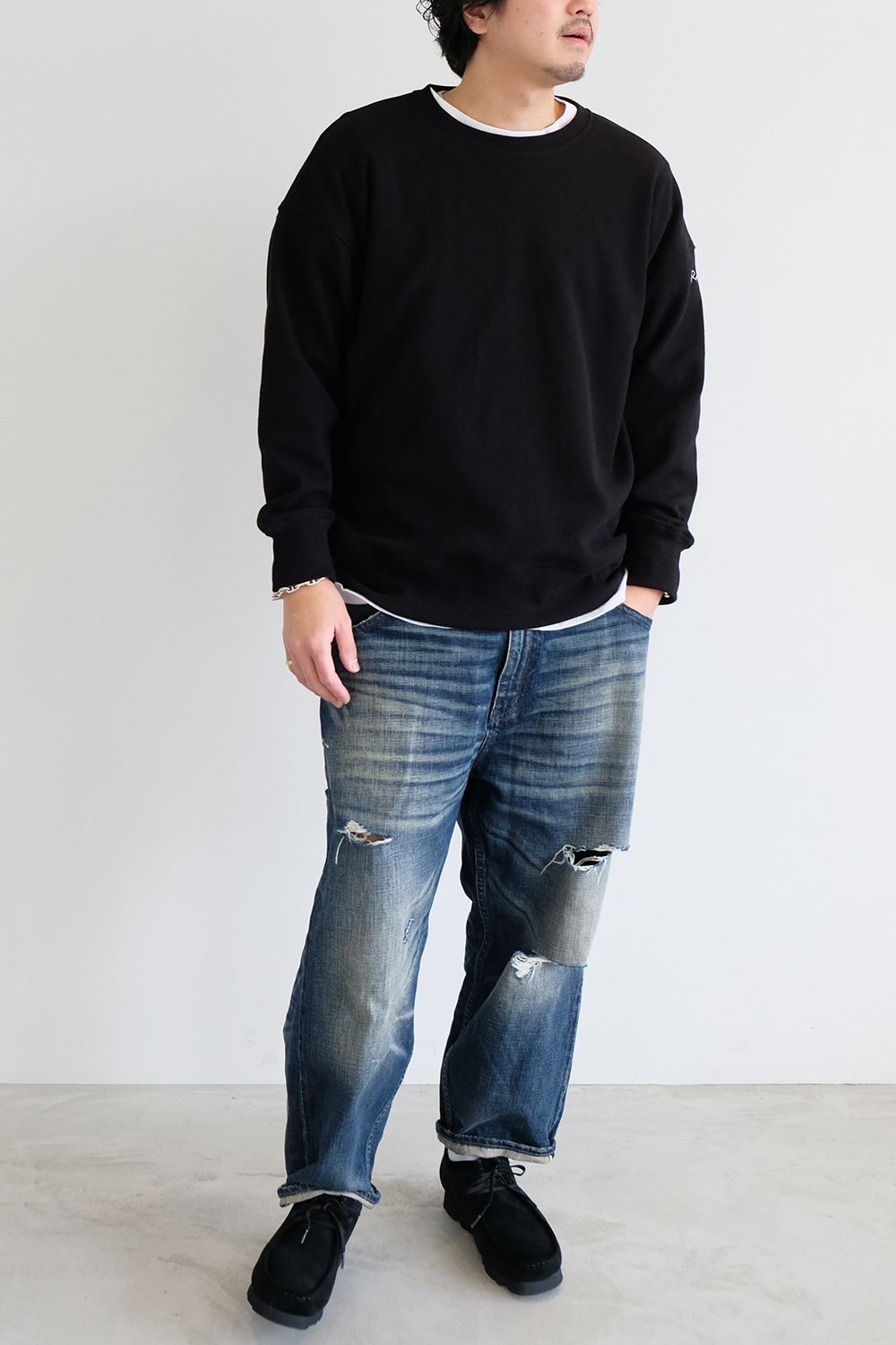 シンプルだからこそ際立つデニムの男前な表情