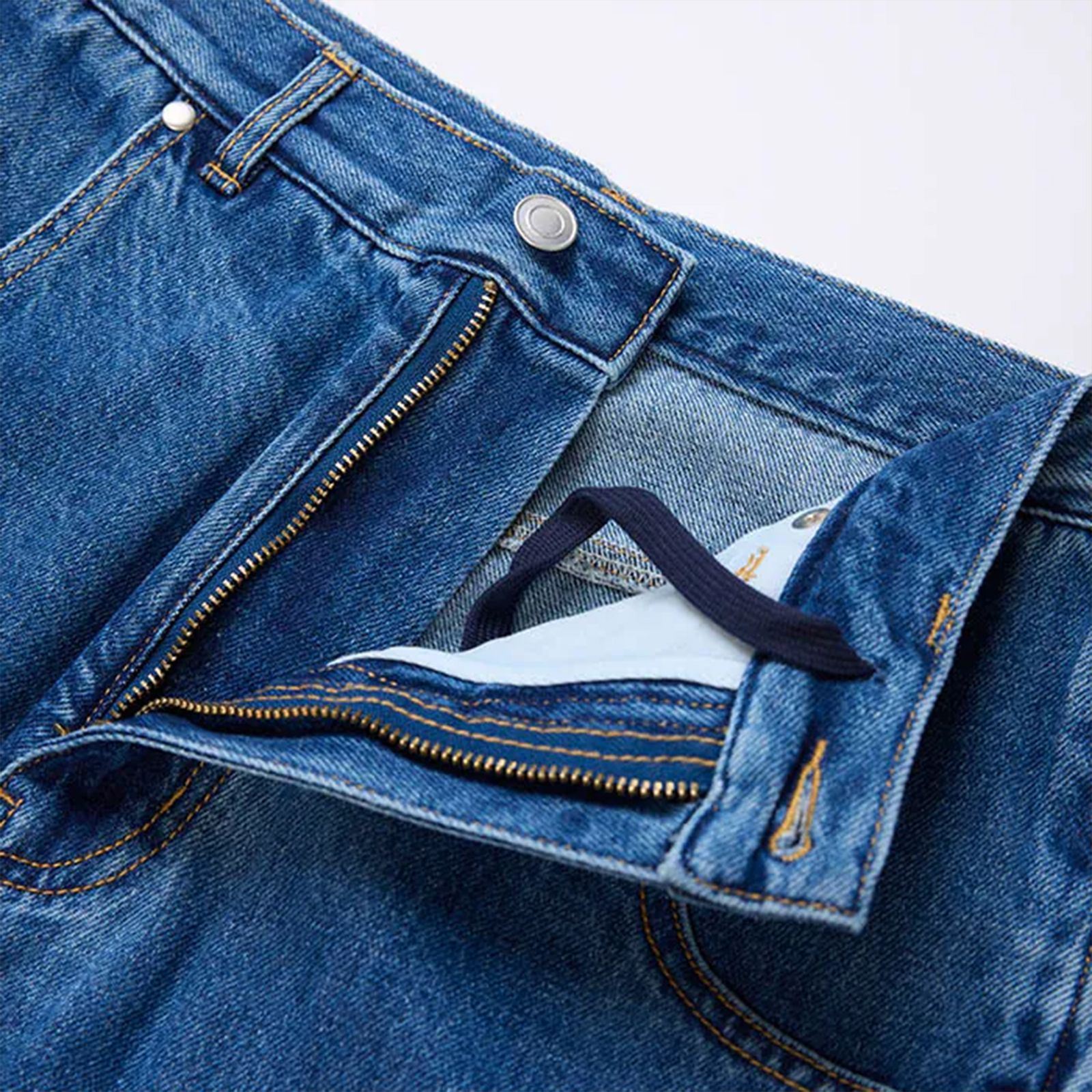 【ラスト1点 3 】WASHED DENIM PANTS / ブルー