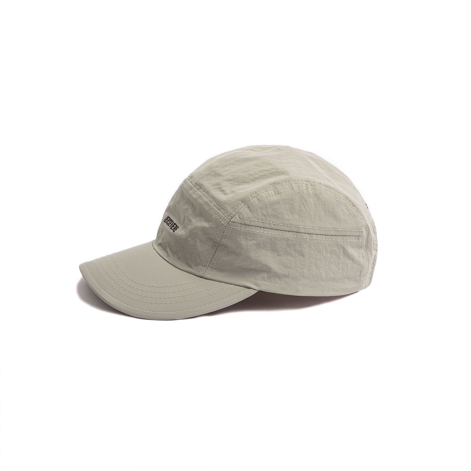 spliced 5-panel water-repellent nylon cap