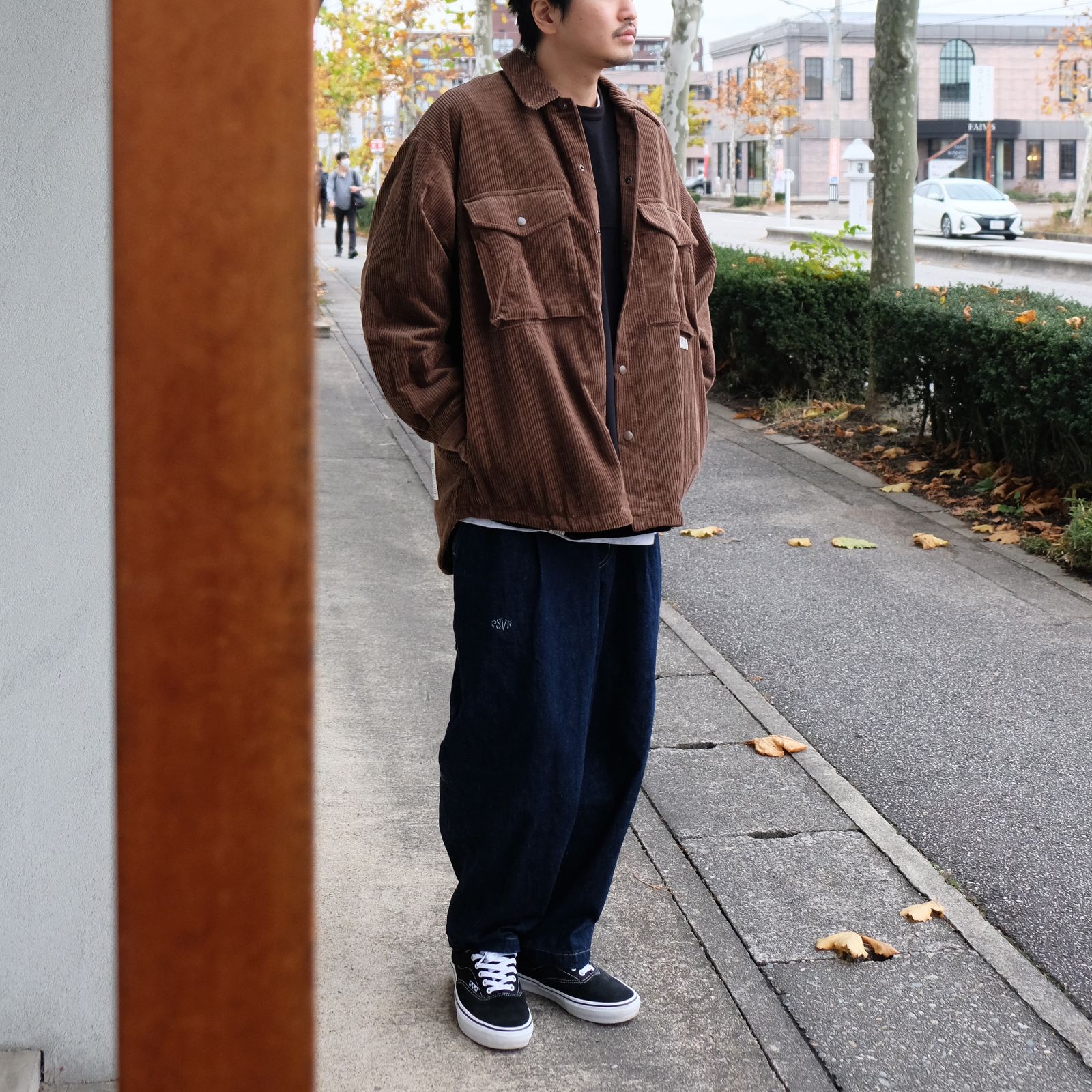コーデュロイパンツ メンズ サルエルパンツ 暖ズボン 極暖パンツ