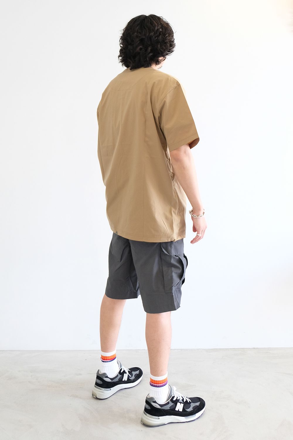 機能面にも優れたTシャツ+ショーツスタイル