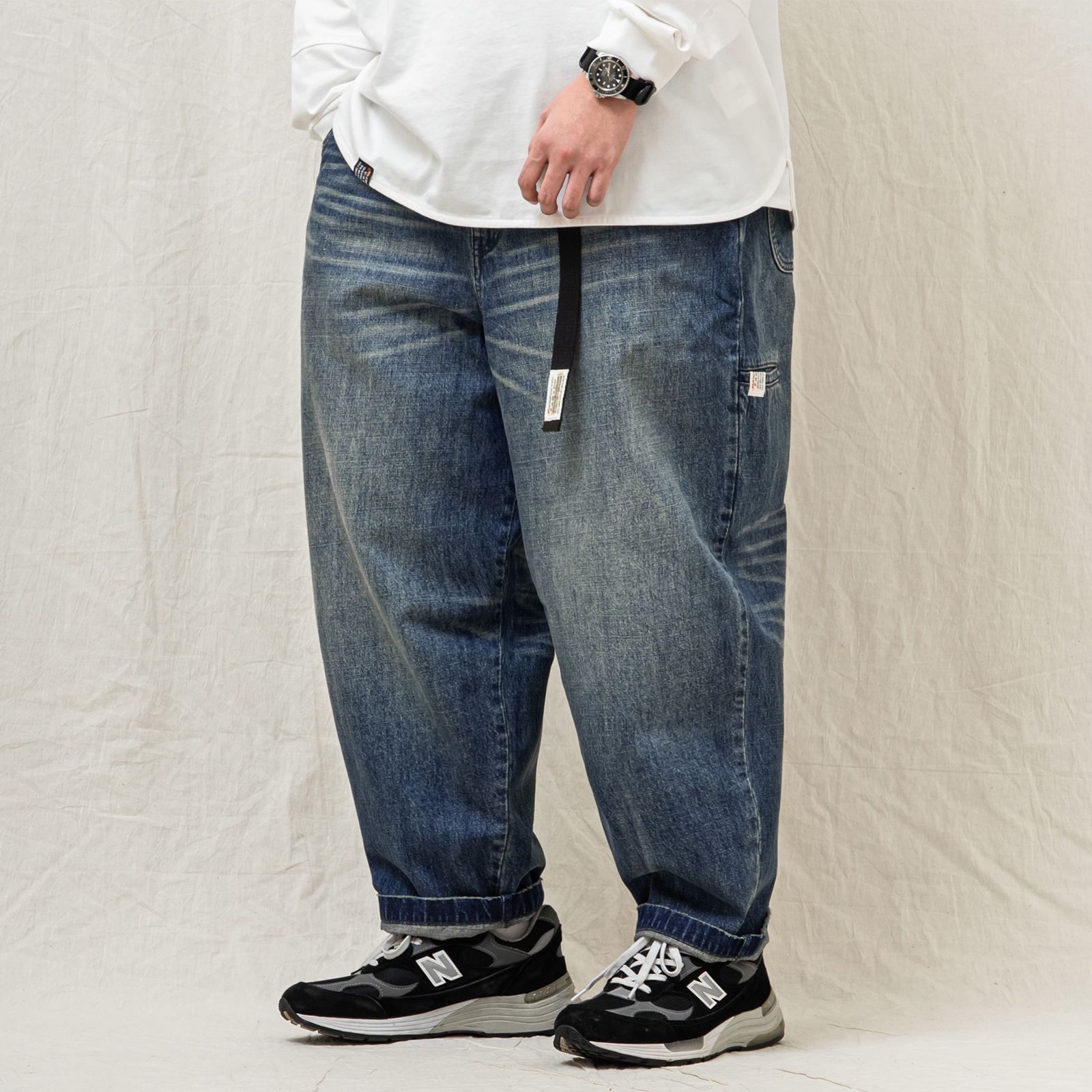 Persevere stonewashed jeans パーシビア デニム-