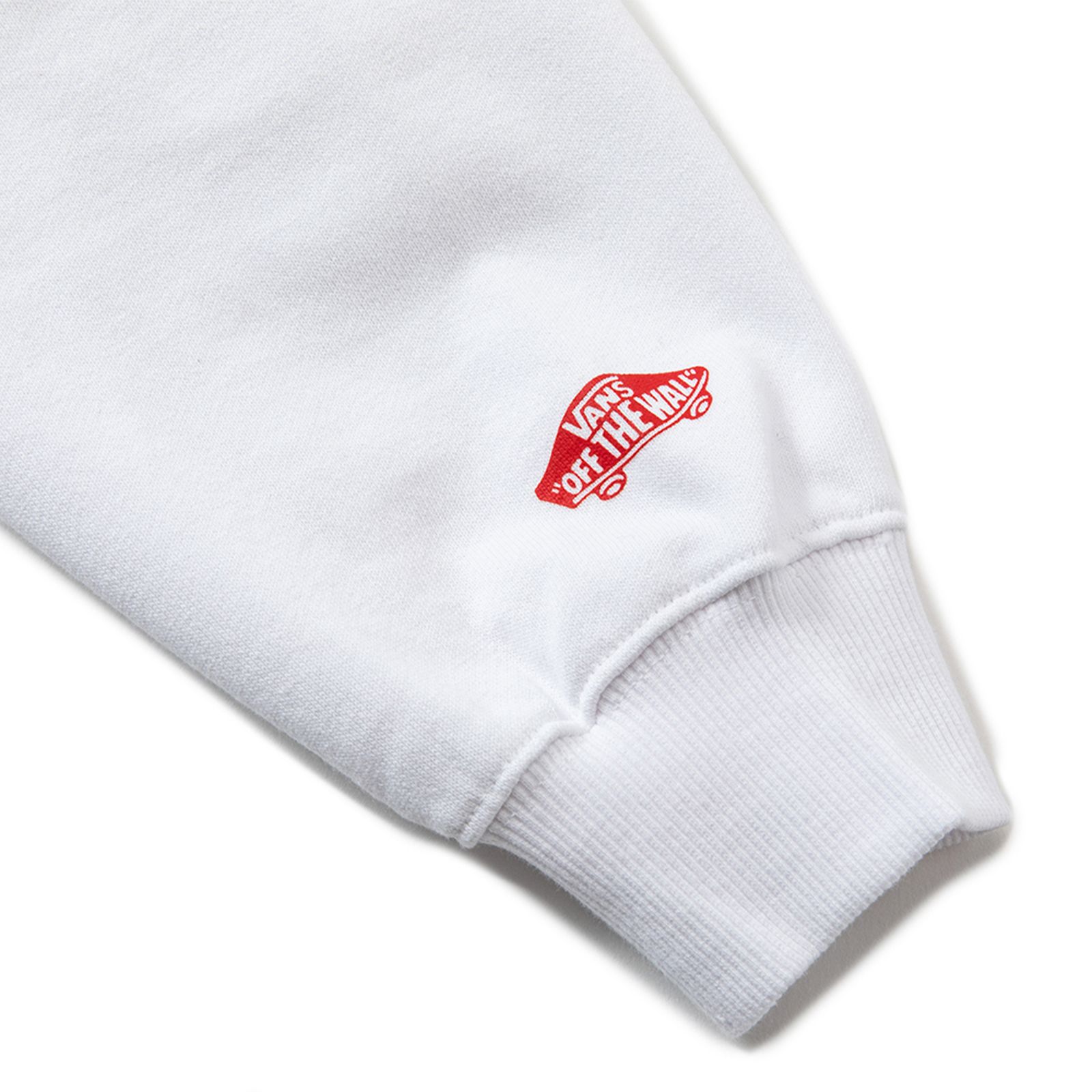【VANS×CALEE】 Drop shoulder crew neck sweat / ホワイト