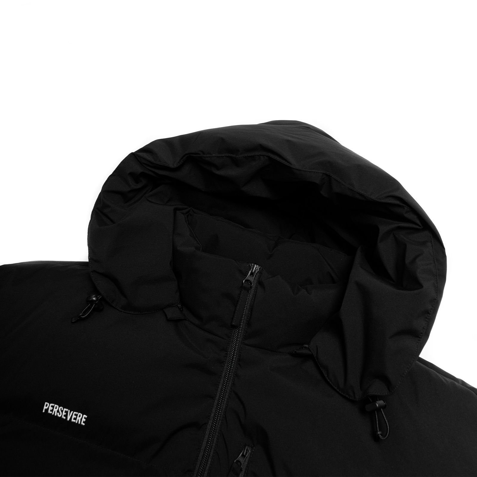 water-repellent down jacket/ ブラック