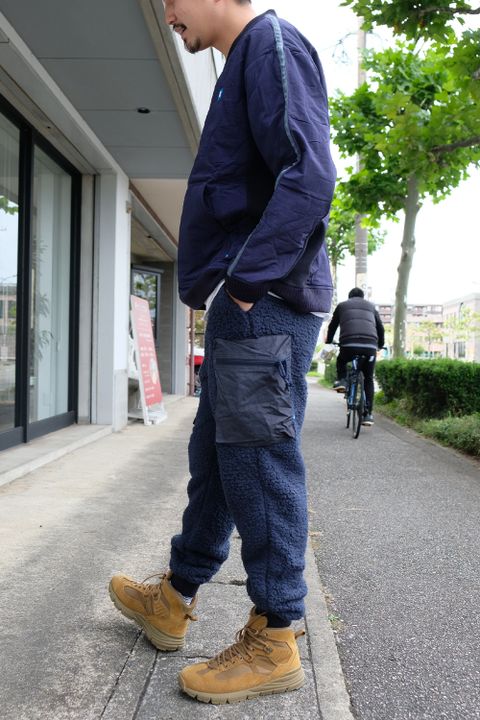 アウトドア好き上司のオフは楽チンで暖かく!!